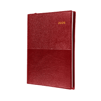 2026 Diary Collins Vanessa A6 Week to View Red 365.V15