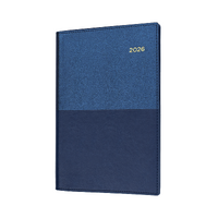 2026 Diary Collins Vanessa A5 Month to View with Notes Blue 585.V59