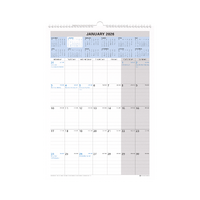 2026 Calendar Debden A3 Wiro Wall CE0013