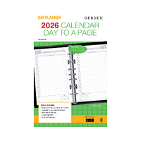 2026 Diary Refill Debden DayPlanner Desk Day to Page DK1100