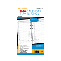 2026 Diary Refill Debden DayPlanner Personal Day to Page PR2100