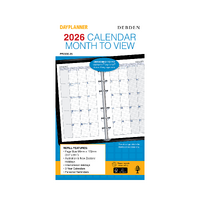 2026 Diary Refill Debden DayPlanner Personal Month to View PR2300