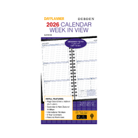 2026 Diary Refill Debden DayPlanner Slim Week to View SL4700