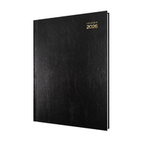 2026 Diary Debden Kyoto A4 Day to Page Black 3001.P99