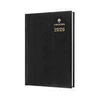 2026 Diary Collins Sterling A5 Day to Page Black 184.P99