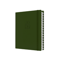 2026 Diary Collins Plan + Note Pro A5 Week to View with Notepad Green PNP85.U52
