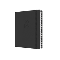 2026 Diary Collins Plan + Note Pro A5 Week to View with Notepad Charcoal PNP85.U98