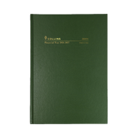 Collins 2026-2027 Financial Year Diary A6 Week to View Green 36M4.P40