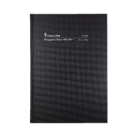 Collins Kingsgrove 2026-2027 Financial Year Diary A4 Day to Page Black FY141.P99