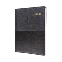 Collins Vanessa 2026-2027 Financial Year Diary A4 Day to Page Black FY145.V99