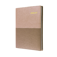 Collins Vanessa 2026-2027 Financial Year Diary A5 Week to View Rose Gold FY385.V49