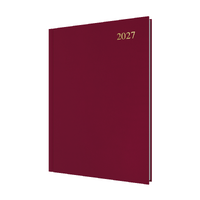 2027 Diary Collins Essential A4 Day to Page Maroon, ESSA41.78