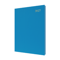 2027 Diary Collins Essential A4 Day to Page Light Blue, ESSA41.57