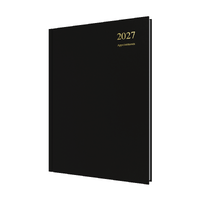 2027 Diary Collins Essential A4 Day to Page with Appointments Black, ESSA41A.99