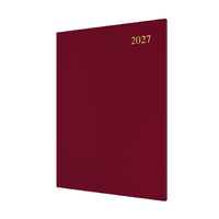 2027 Diary Collins Essential A4 Week to View Maroon, ESSA43.78