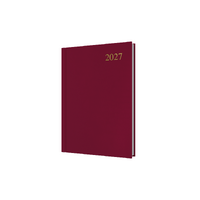 2027 Diary Collins Essential A5 Day to Page Maroon, ESSA51.78