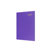 2027 Diary Collins Essential A5 Week to View Purple, ESSA53.55