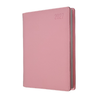2027 Diary Debden Associate II Desk A5 Week to View Pink, 4551.U50