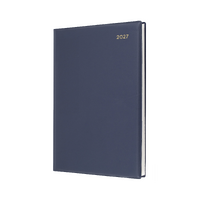 2027 Diary Collins Belmont Desk Manager Day to Page Navy, QBA41.V59