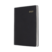 2027 Diary Collins Belmont Pocket A7 Day to Page Black, 137.V99