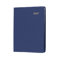 2027 Diary Collins Belmont Pocket A7 Week to View with Pencil Navy, 337P.V59