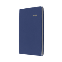 2027 Diary Collins Belmont Pocket B7R Week to View Navy, 357.V59