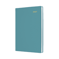 2027 Diary Collins Belmont Colours A5 Day to Page Teal, 187.V53