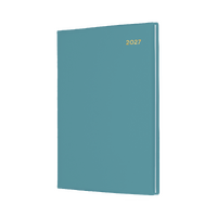 2027 Diary Collins Belmont Colours A5 Week to View Teal, 387.V53