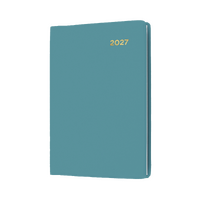 2027 Diary Collins Belmont Colours Pocket A7 Week to View Teal, 337.V53