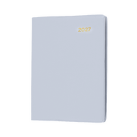 2027 Diary Collins Belmont Colours A7 Week to View with Pencil Grey, 337P.V98