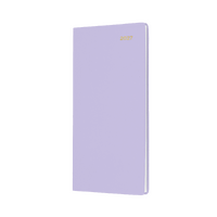 2027 Diary Collins Belmont Colours Slim Week to View Portrait Lilac, 377P.V55