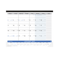 2027 Tabletop Planner Debden A2 Month to View with Cardboard Backing, 3901.C59