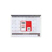 2027 Tabletop Planner Nextra 56x43cm Month to View White, NX3901.C59