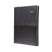 2027 Diary Collins Vanessa A6 Day to Page Black, 165.V99