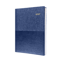 2027 Diary Collins Vanessa A5 Day to Page Blue, 185.V59
