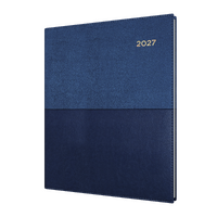 2027 Diary Collins Vanessa Quarto Week to View Blue, 325.V59