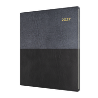 2027 Diary Collins Vanessa Quarto Week to View Black, 325.V99