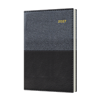 2027 Diary Collins Vanessa B7R Week to View Black, 355.V99