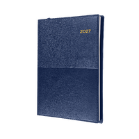 2027 Diary Collins Vanessa A6 Week to View Blue, 365.V59