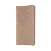 2027 Diary Collins Vanessa B6/7 Week to View Landscape Rose Gold, 375.V49