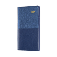 2027 Diary Collins Vanessa B6/7 Week to View Landscape Blue, 375.V59