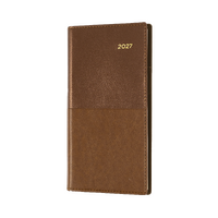 2027 Diary Collins Vanessa B6/7 Week to View Landscape Tan, 375.V90