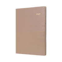 2027 Diary Collins Vanessa A5 Month to View with Notes Rose Gold, 585.V49