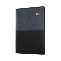 2027 Diary Collins Vanessa A5 Month to View with Notes Black, 585.V99