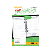 2027 Refill Debden DayPlanner Desk 2 Pages to a Day, DK1200