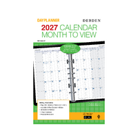2027 Refill Debden DayPlanner Desk Month to View, DK1300
