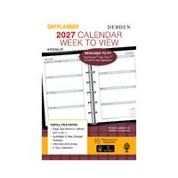 2027 Refill Debden DayPlanner Pocket Week to View, KT3700