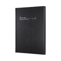 2027 Diary Collins Kingsgrove A4 Day to Page Black, 141.P99