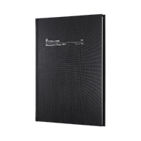 2027 Diary Collins Kingsgrove A5 Day to Page Black, 181.P99