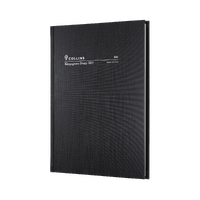 2027 Diary Collins Kingsgrove A5 Week to View Black, 381.P99